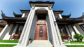 寶雞隴縣農村自建別墅銅門